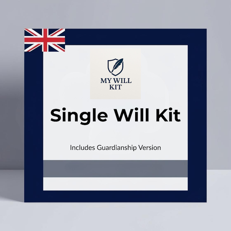 Single Will Kit – English