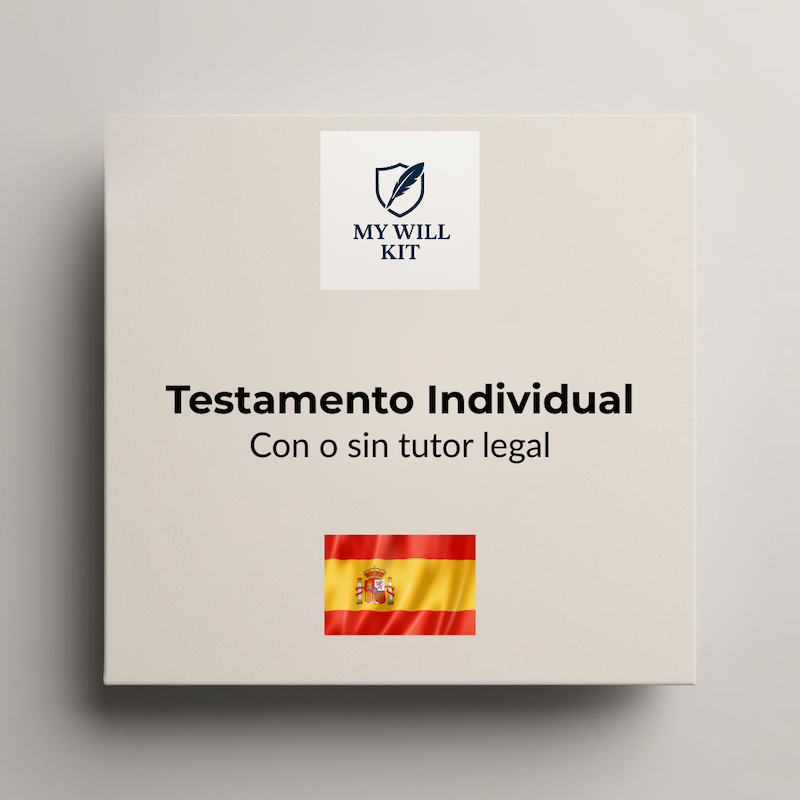 Single Will Kit – Spanish